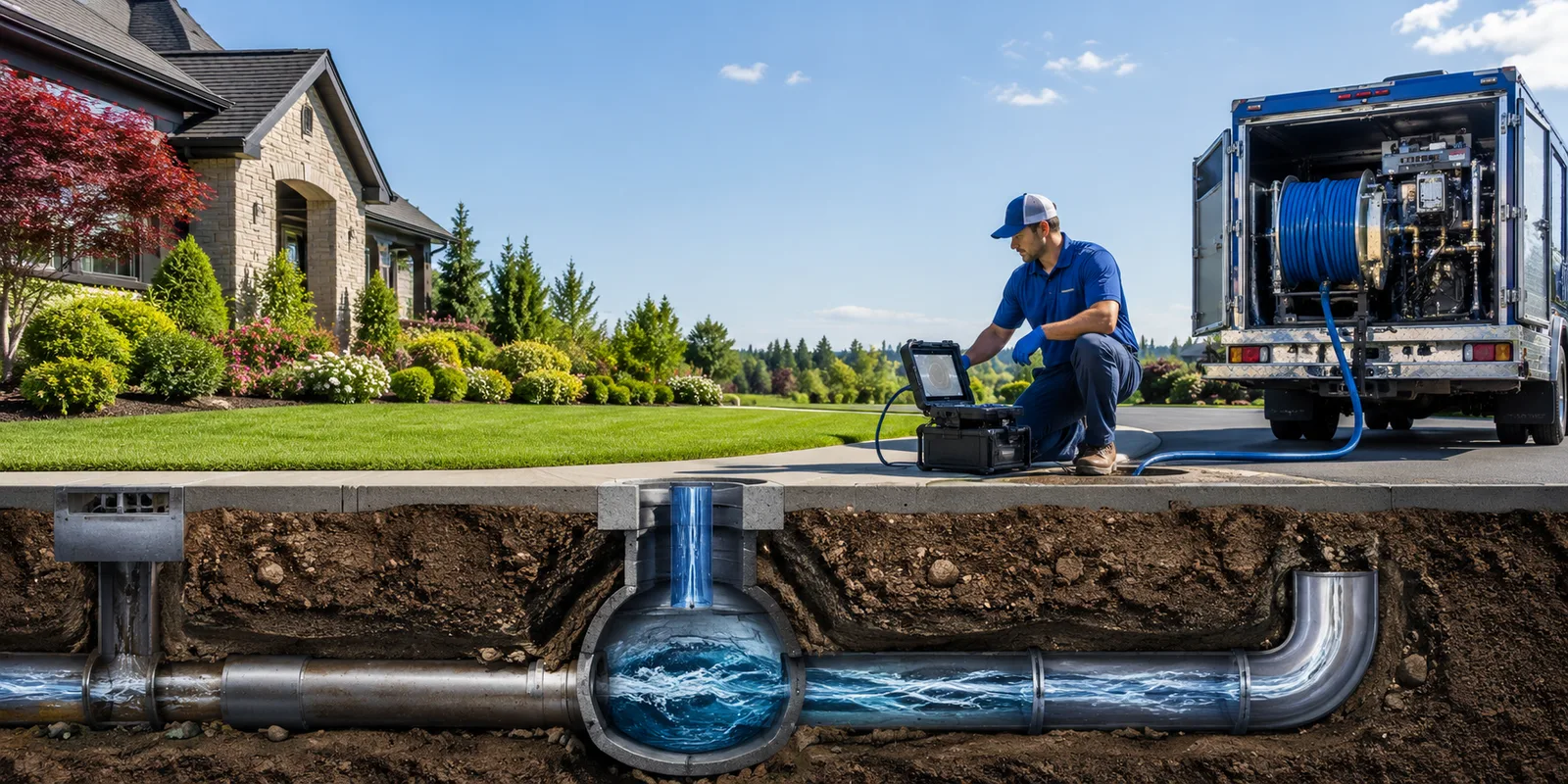 Drainage restoration information for Olyphant, PA